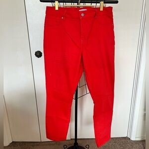 D Jeans Red Casual Jeans